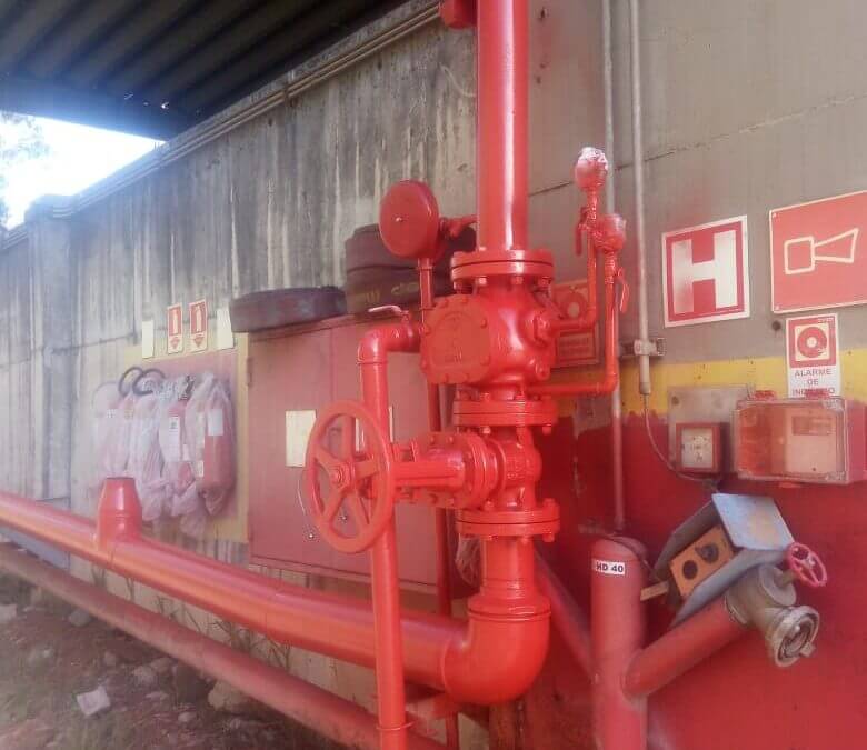 Instalação de Sistemas de Combate a Incêndio