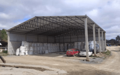 Galpão de Estocagem na Região de Curitiba: a Obra Minérios Furquim