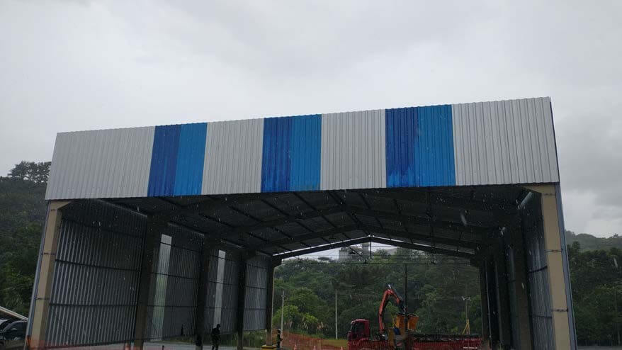 Obra industrial Votorantim em Rio Branco do Sul – Versátil Construções